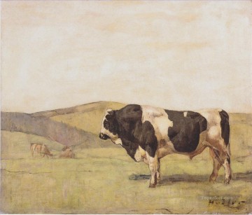 Ganado Vaca Toro Painting - el toro 1878